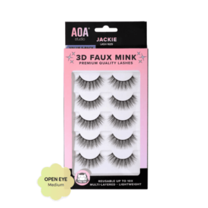 AOA Studio 3D Faux Mink Lashes - Jackie 5-Pack