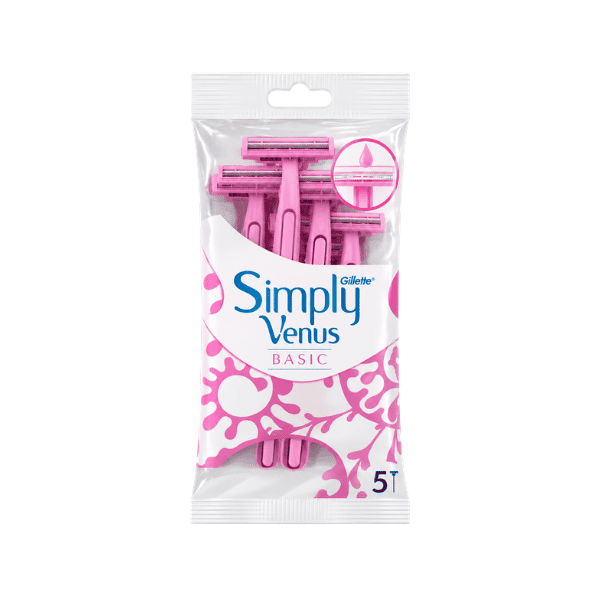 Gillette Simply Venus 5pcs Basic Razors Blade